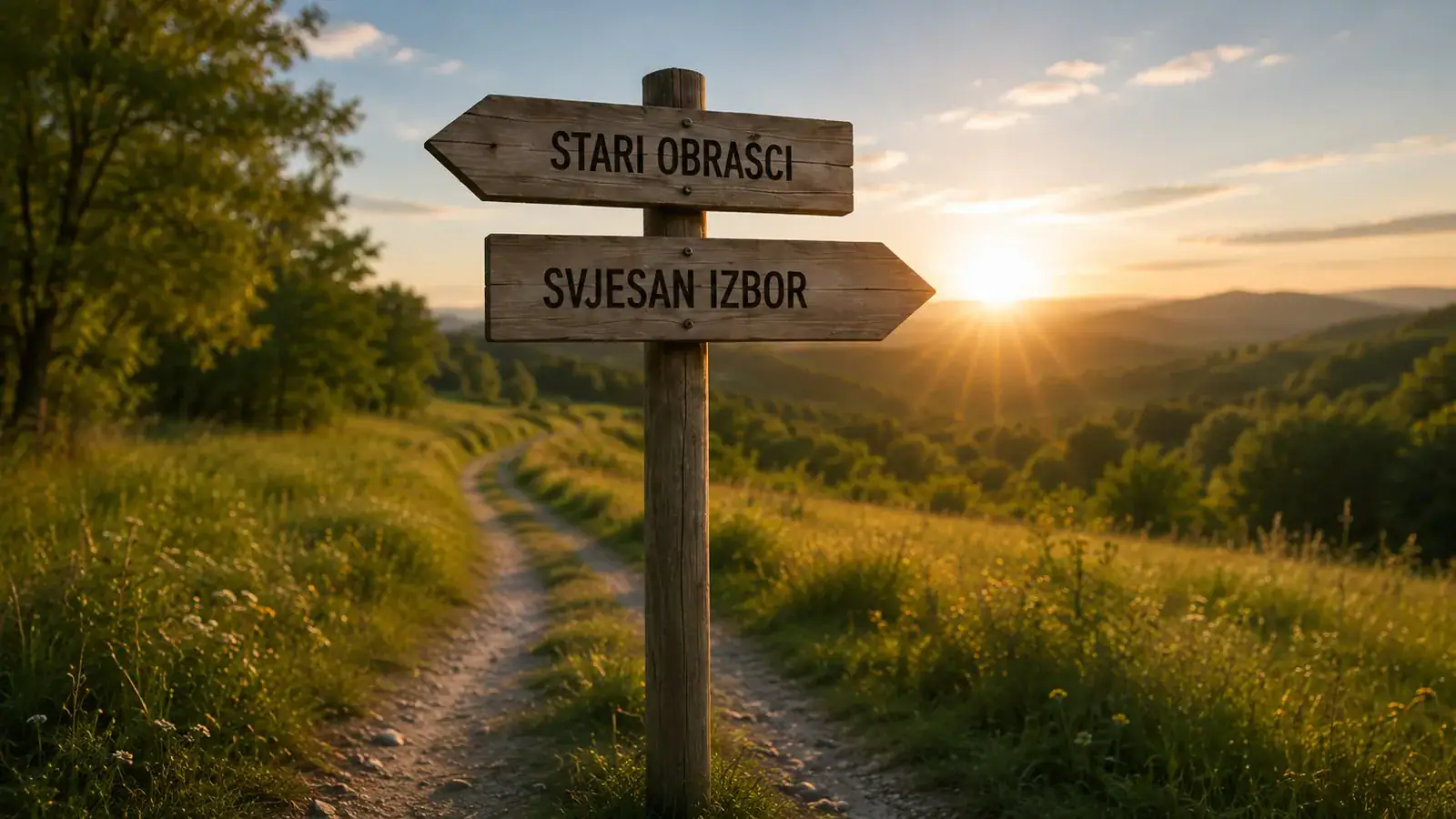 Putokaz između starih obrazaca i svjesnog izbora kao smjer rada u hipnoterapiji