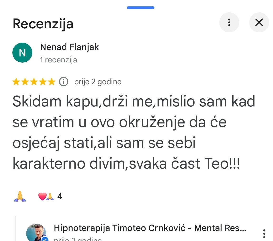 recenzija svaka cast timoteo crnkovic nenad