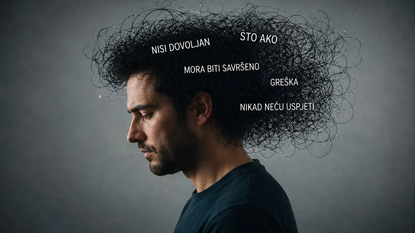 Negativne misli koje se godinama ponavljaju kao podsvjesni obrazac koji vodi život