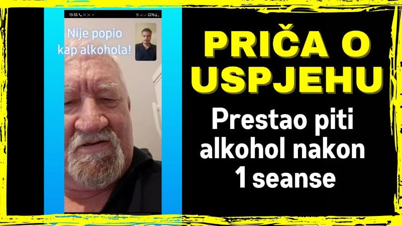 Pobijedio ovisnost o alkoholu